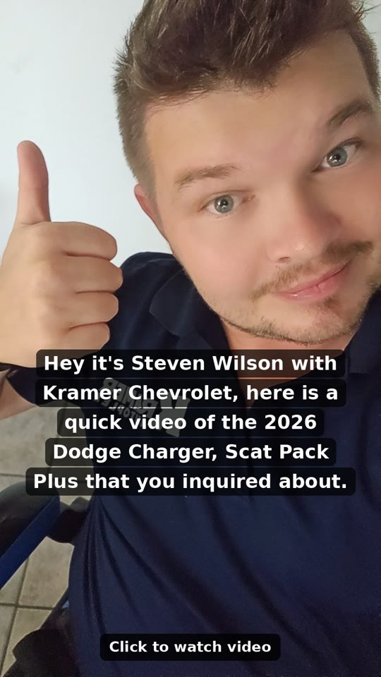 The video thumbnail the customer receives in the text message